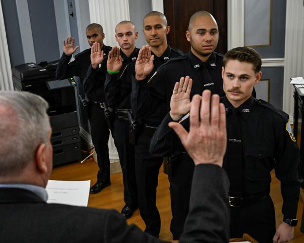Schenectady appoints new police officers in in 5 photos | News ...