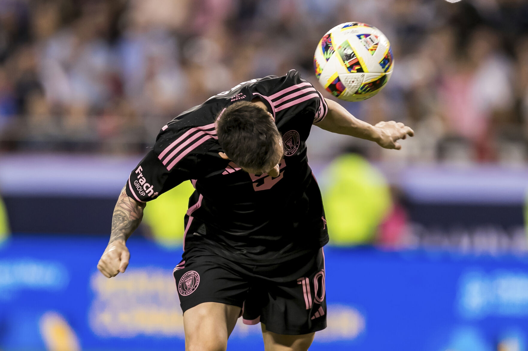Lionel Messi scores fifth goal and has an assist in Inter