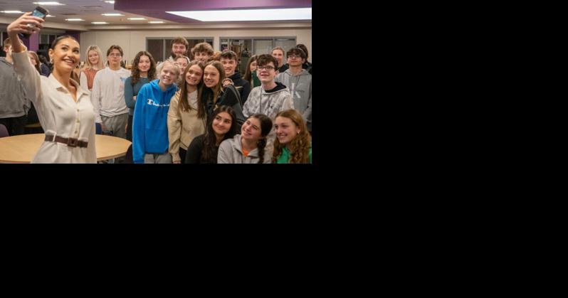 Miss USA 2022 Morgan Romano returns to Johnstown High School - Vimarsana News
