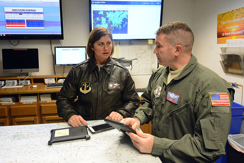 Veteran pilot keeps her wings while leading 109th Airlift Wing