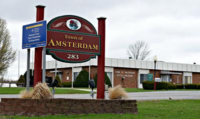 Town of Amsterdam sign