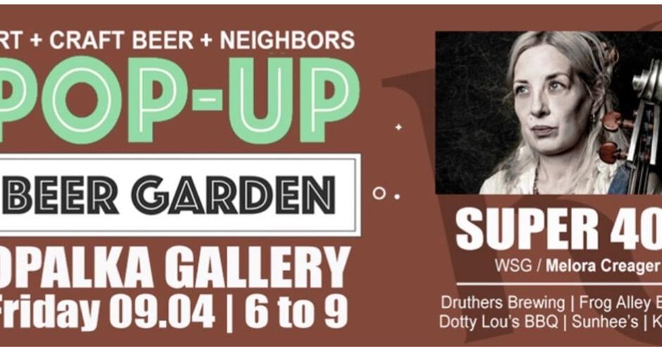 Albany series kicks off with art exhibit, live music, beer garden