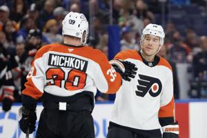 Flyers clinch fourth-best odds in NHL draft lottery with loss to Sabres
