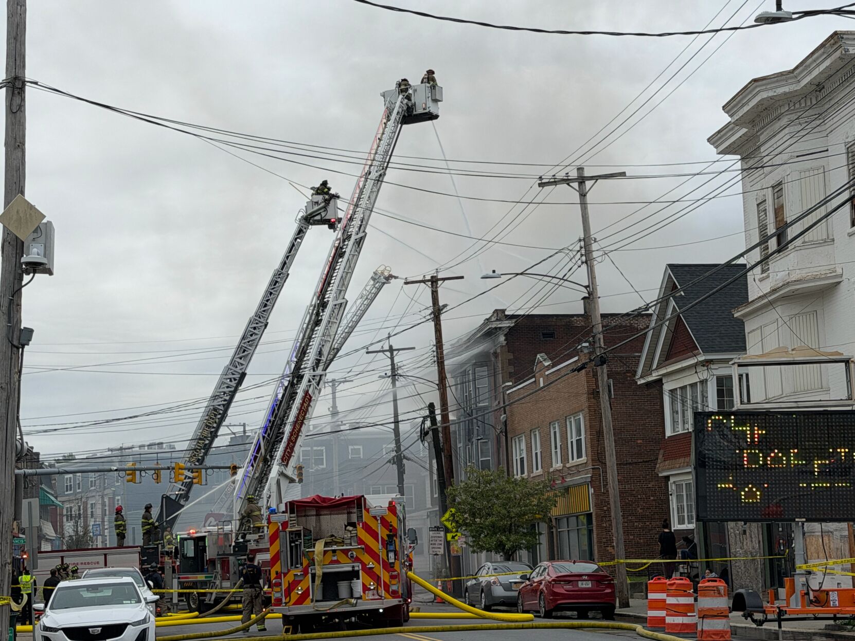 Street Fire 21 displaced in Crane Street fire in Schenectady | Fire | dailygazette.com