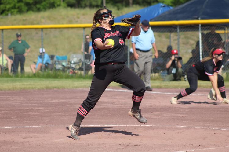 H.S. SOFTBALL: Panthers roll to regional final with big win over Larries