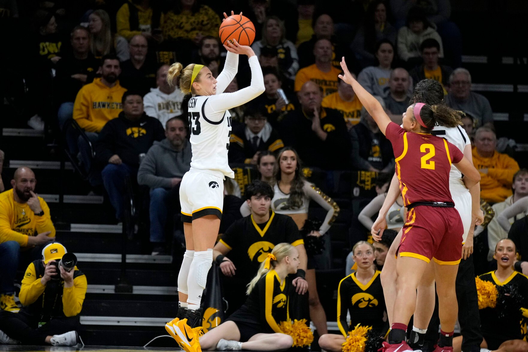 No. 21 Iowa Women Rally In Fourth Quarter To Beat No. 18 Iowa State 75 ...