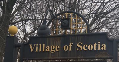 Scotia Village sign