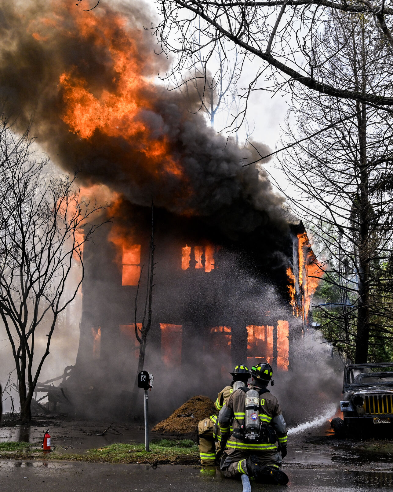 Firefighters respond to house fire in Rexford, 3 photos | Fire ...