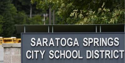 Saratoa Springs City School District sign