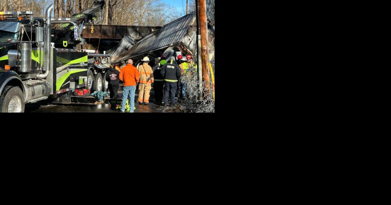 Road closed indefinitely after Glenville crash, explosion | Local News - Vimarsana News