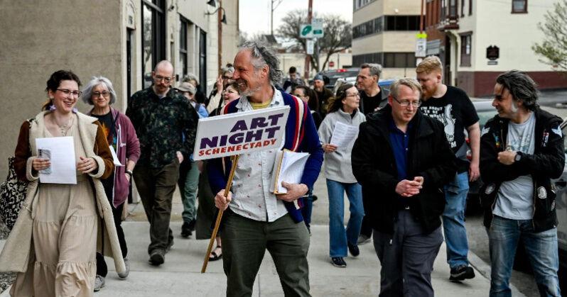 Photos: Art Night Schenectady Friday