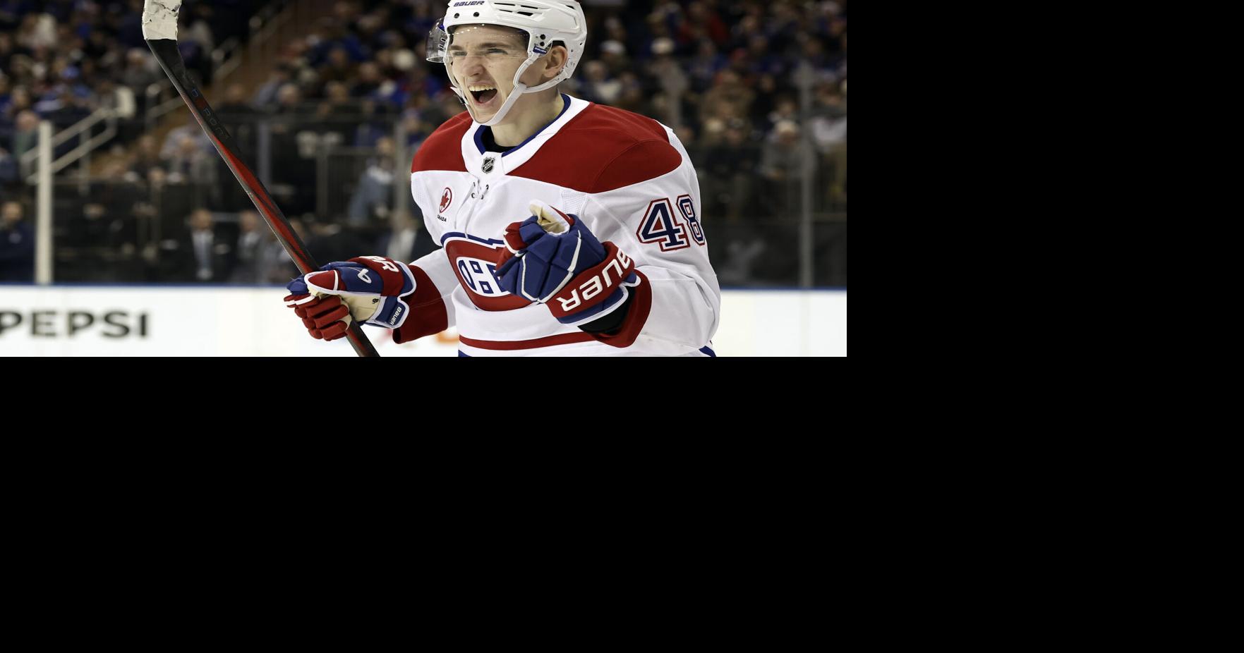 Canadiens Hutson Calder Hockey