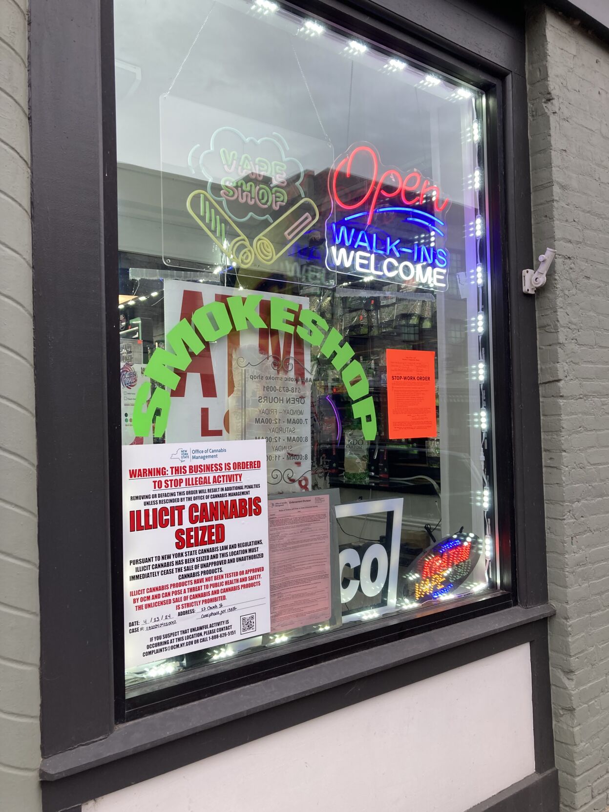 Illicit cannabis seized at Canajoharie smoke shop, closure ordered, notices  say | News