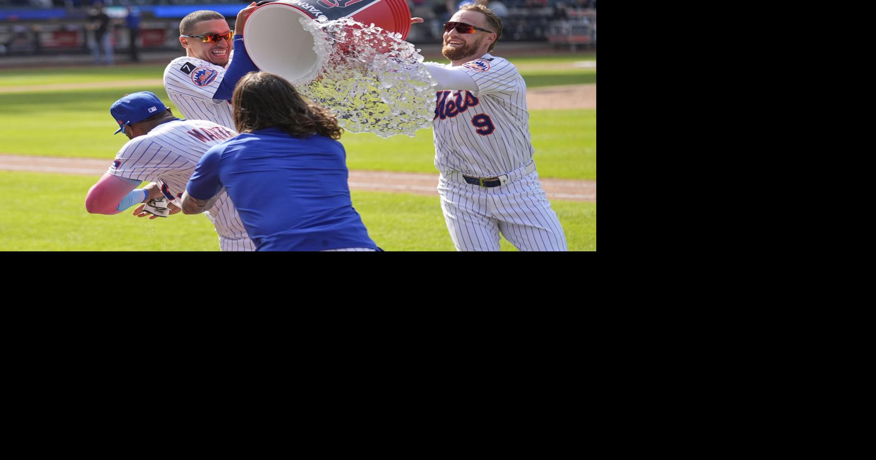 Mets sweep Phillies, extend winning streak to 7 in game with play at the plate and balk that wasn't By RONALD BLUM - AP Baseball Writer Apr 23, 2025 12 mins ago