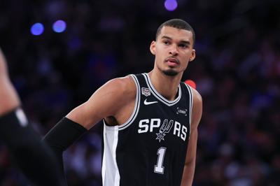 Spurs star Victor Wembanyama reacts to egg-throwing incident after Knicks' NBA Finals Game 4 win | Tribune | dailygazette.com