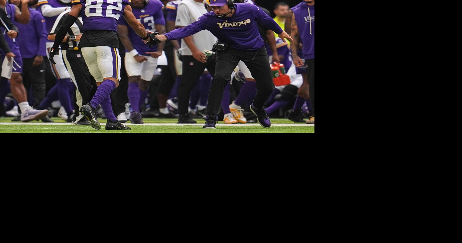 Vikings WR Jeshaun Jones gets a 3-game suspension for violating the NFL's substance abuse policy Minnesota Vikings wide receiver Jeshaun Jones was issued a three-game suspension by the NFL for violating the league's substances of abuse policy AP Aug 25, 2026 37 mins ago