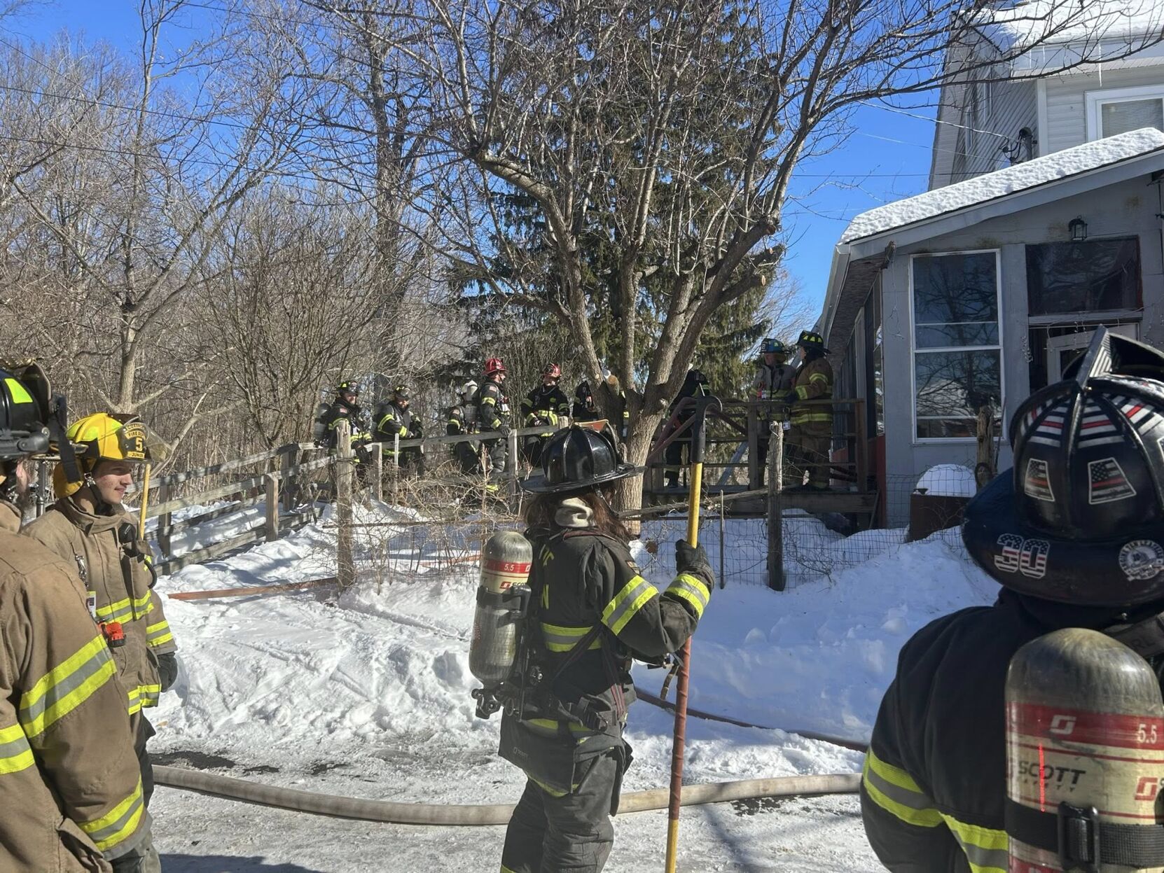 Historic home saved from fire in Athens | News | dailygazette.com