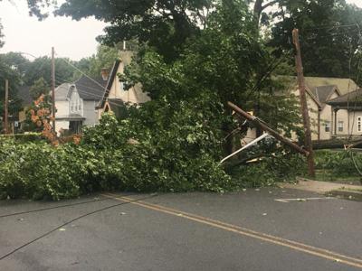 Isaias leaves damage in Columbia, Greene