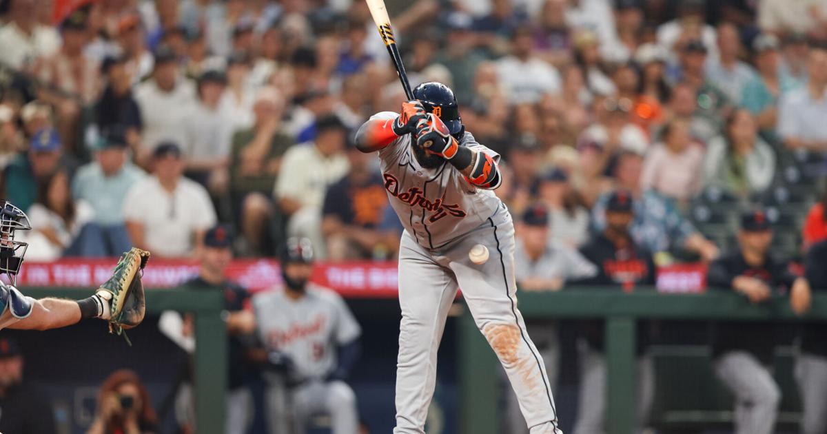Mariners reliever and manager ejected after 4th Tigers batter hit by pitch Seattle Mariners reliever Gabe Speier was ejected after hitting Detroit's Gleyber Torres with a pitch AP Aug 6, 2026 19 mins ago
