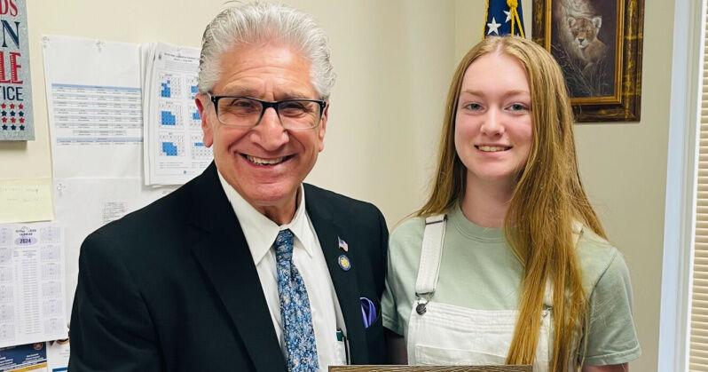 Tedisco honors Saratoga high senior with leadership award | News - Vimarsana News