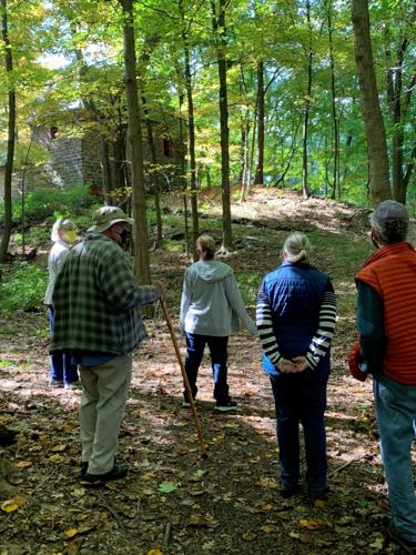 History hidden in the woods guided trail hike at Staatsburgh State Historic Site