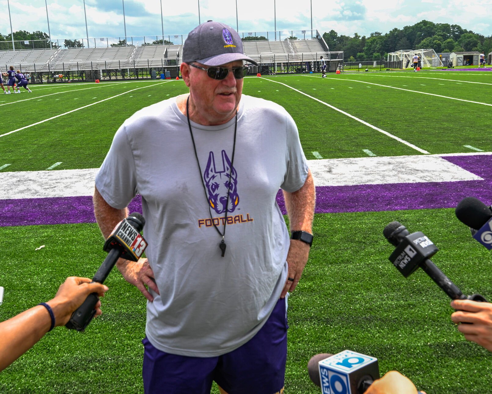 UAlbany football: Gattuso takes on role of 'Walmart greeter' for Great ...