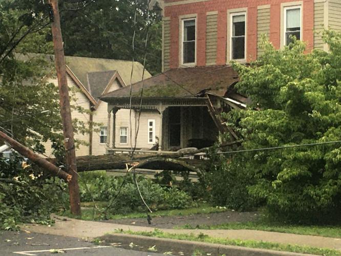 Isaias leaves damage in Columbia, Greene