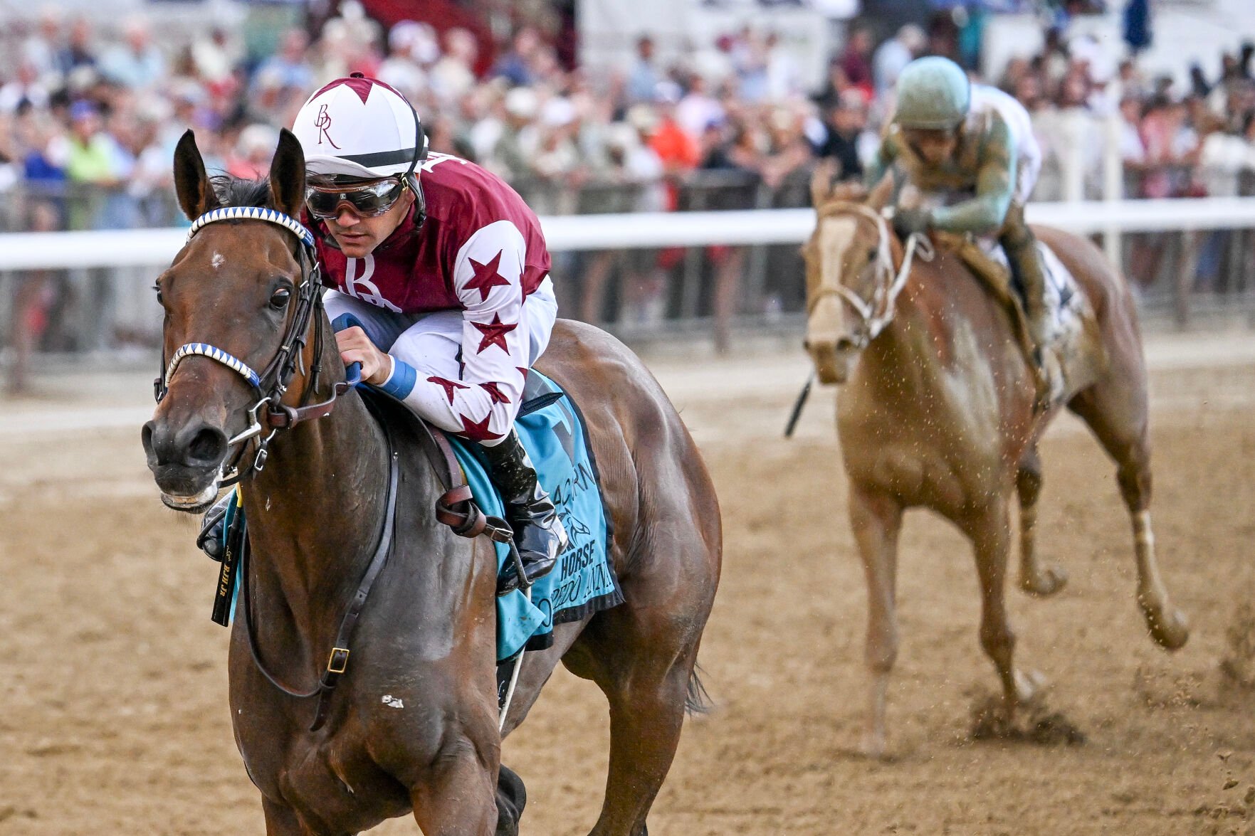 Belmont Stakes At Saratoga: Thorpedo Anna Dominates Acorn Field ...