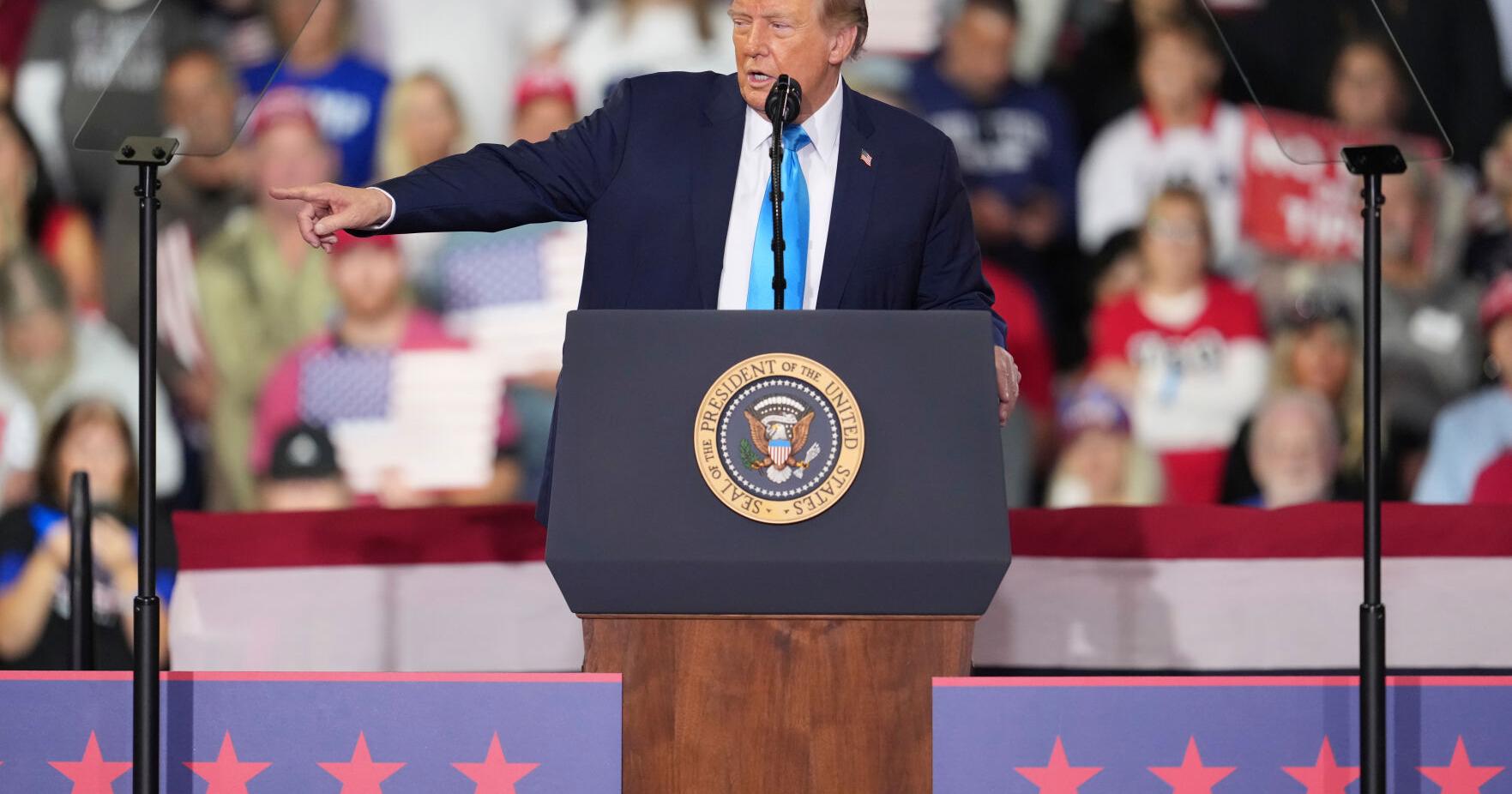 Trump touts his power at Kentucky rally to energize voters ahead of midterm elections