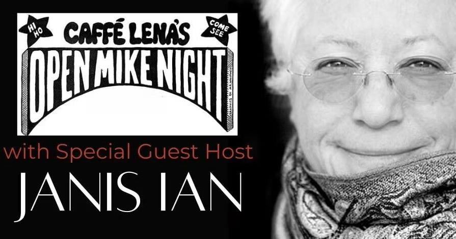 Janis Ian to host Caffe Lena open mic – lottery for performers