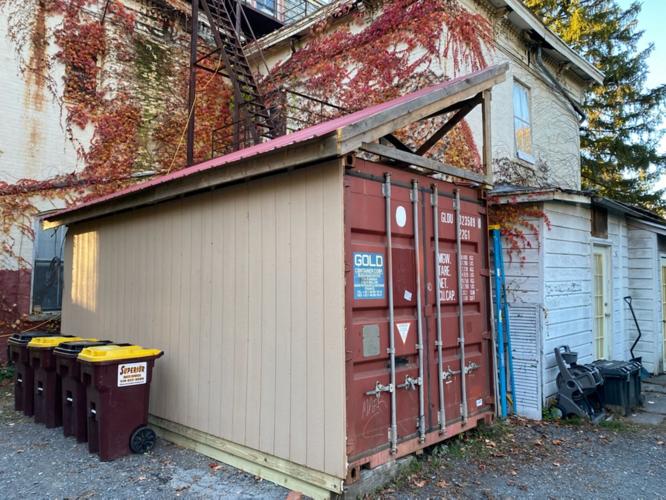 Town takes steps to limit shipping container uses