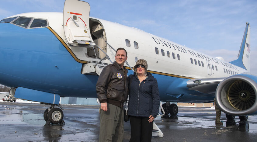 The Vice President's Plane: An exclusive look inside Air Force Two