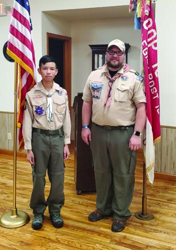 Hudson Scout awarded 98 Merit Badges in Court of Honor Ceremony