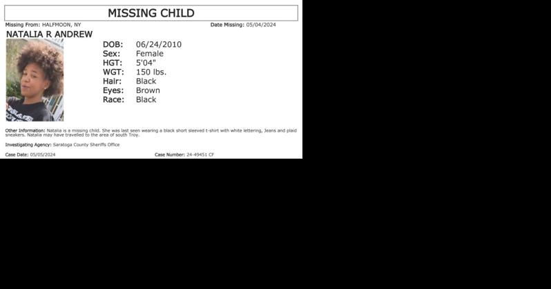 Public's help sought in finding missing Halfmoon 13yo | News - Vimarsana News
