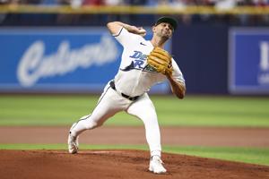 Nick Martinez and 3 relievers pitch Rays to 3-0 win over Guardians