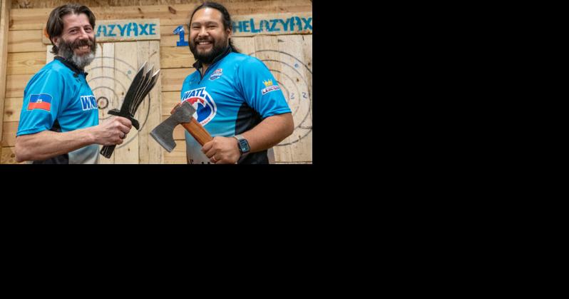 Local team makes axe, knife throwing world championship | News - Vimarsana News