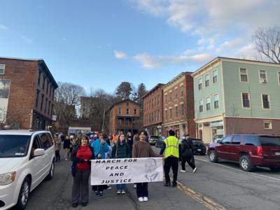 Catskill’s March for Peace and Justice attracts large crowd