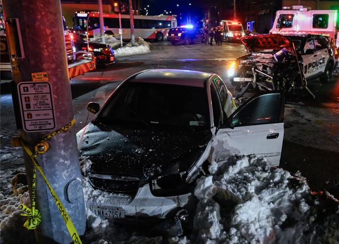 Schenectady officer sent to hospital after crash | Fire | dailygazette.com