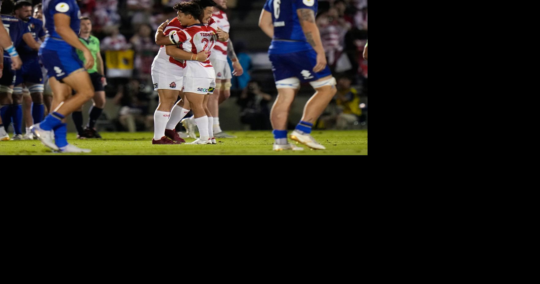 Japan stifles Italy for the first time since 2018 in Nations Championship rugby Japan has beaten Italy 27-10 in Nations Championship rugby in Tokyo and won their matchup for the first time since 2018 AP Jul 4, 2026 13 mins ago