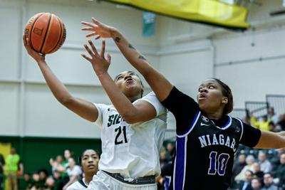 Siena women's basketball vs. Niagara 1/11/24 -