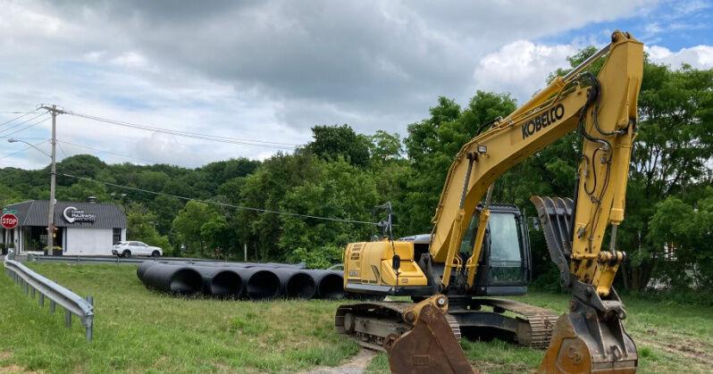Discovery of collapsed sanitary sewer infrastructure added time, expenses to Lyon Street project Discovery of collapsed sanitary sewer infrastructure added time, expenses to Lyon Street project