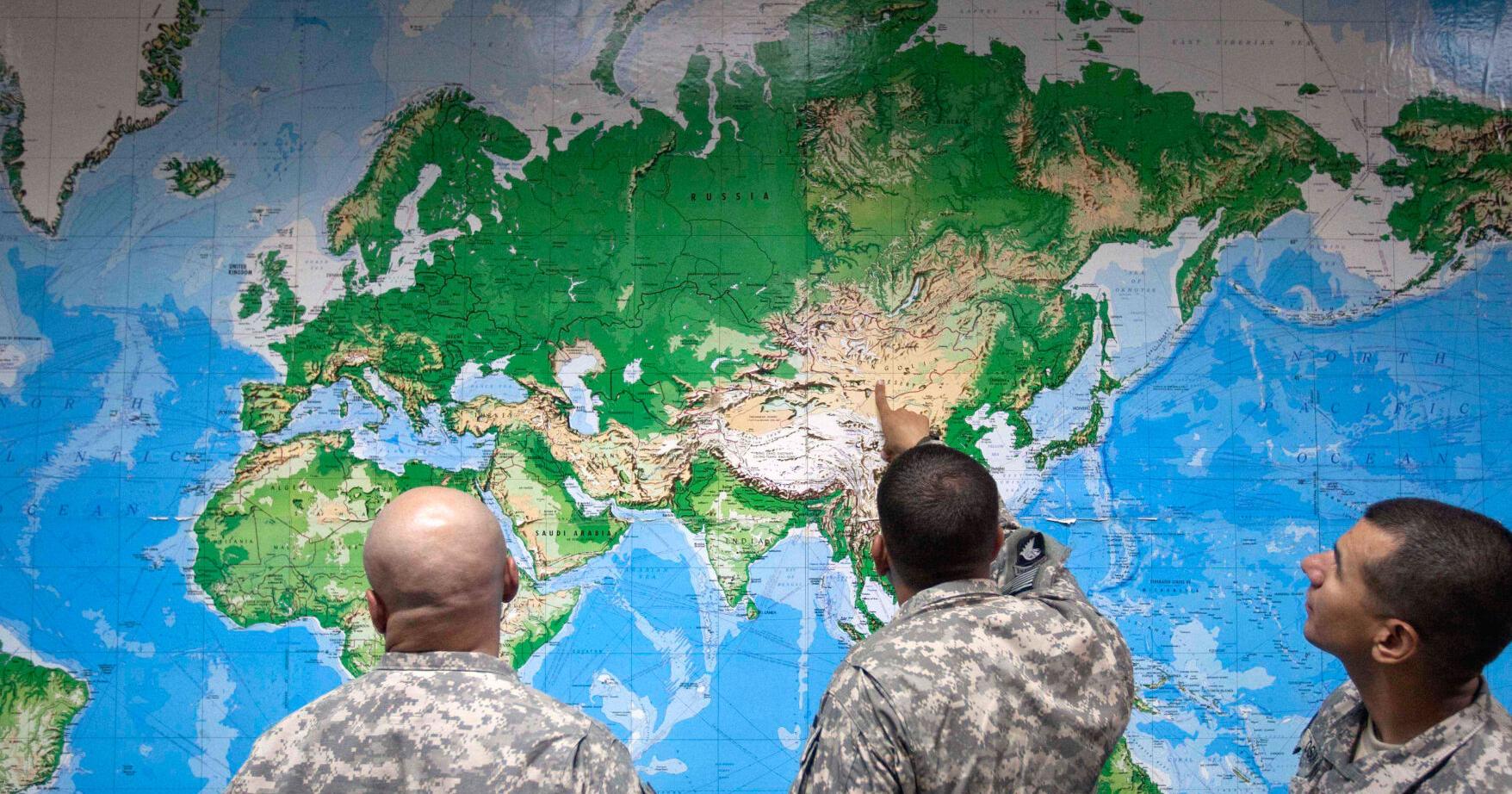 This truth emerges as political situations change fast : Maps show us our world , but not neutrally