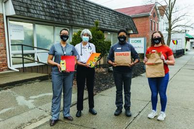 Staples donates 400 gift bags to CMH ER and pediatrics