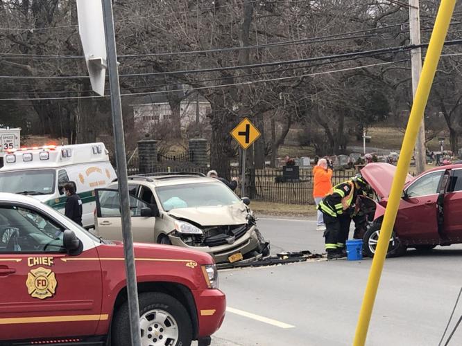 No injuries reported in Greenport headon crash News