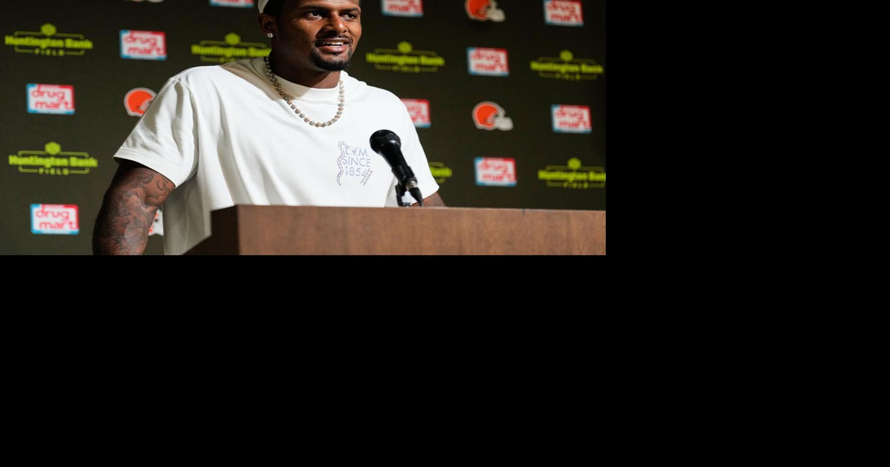 Jim Brown statue outside Browns' stadium used to send Deshaun Watson message AP Aug 26, 2026 9 mins ago