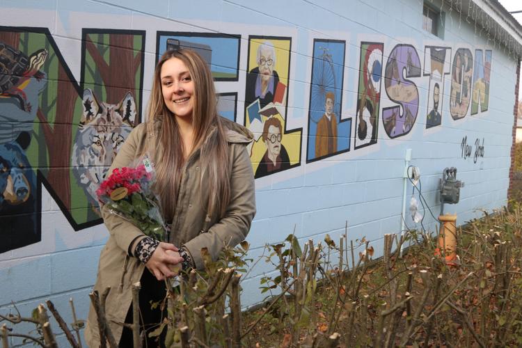 Nelliston Village Offices mural by Julia Rodriquez