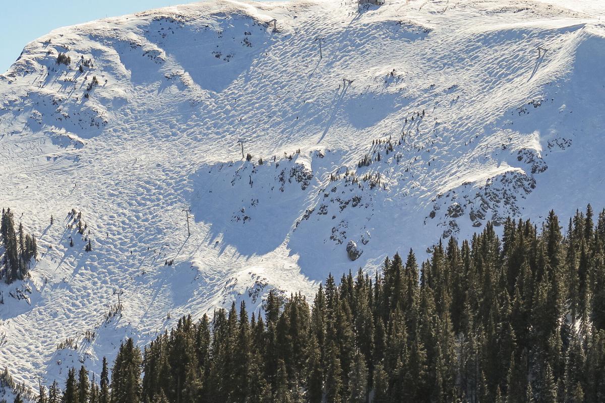 Ski Lines: Skiing in Taos, New Mexico, is good, Sports