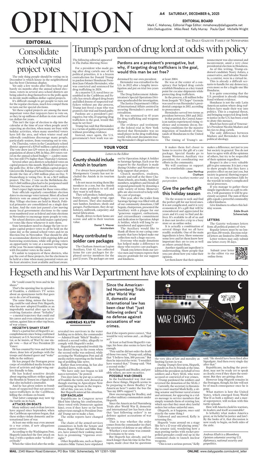 Page A3 | Leader-Herald e-Edition | dailygazette.com