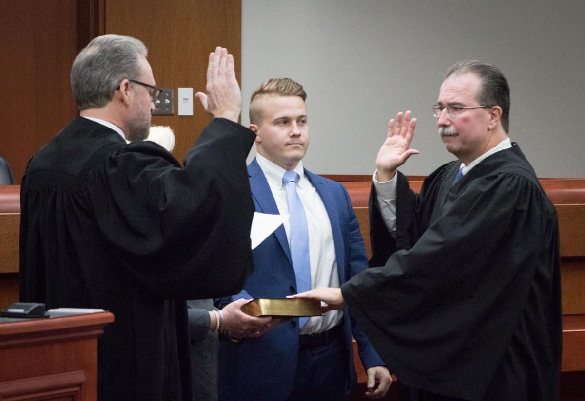Vincent sworn in as Boyd circuit judge News dailyindependent com