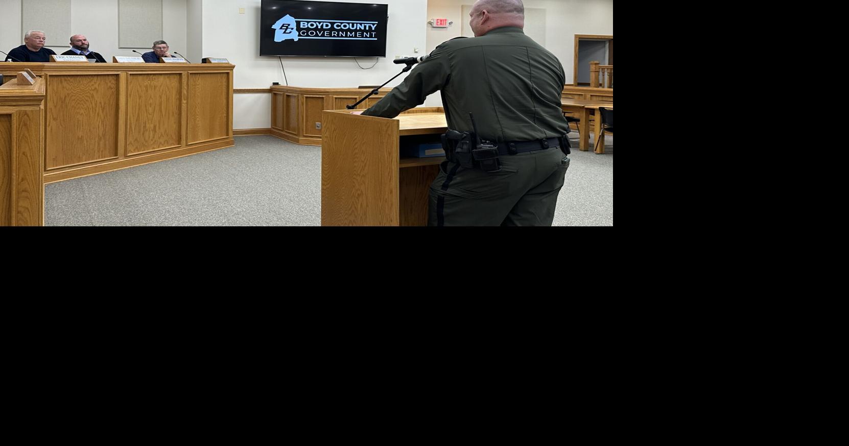 Boyd Fiscal Court votes to remove sheriff merit board News